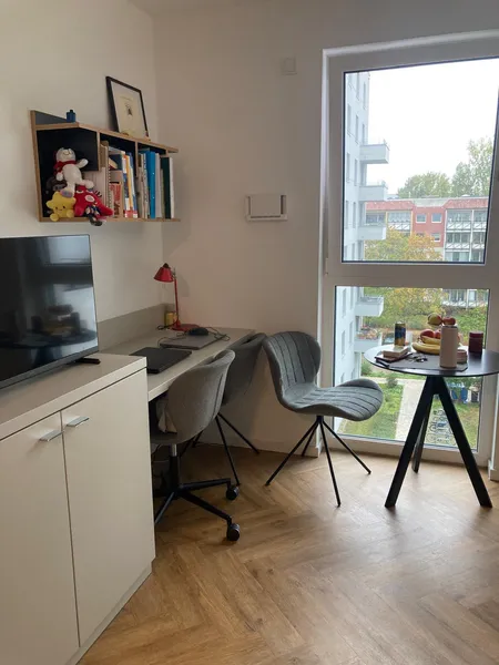 Möblierte 1-Zimmer-Wohnung mit Südbalkon und EBK in Pankow — photo 1